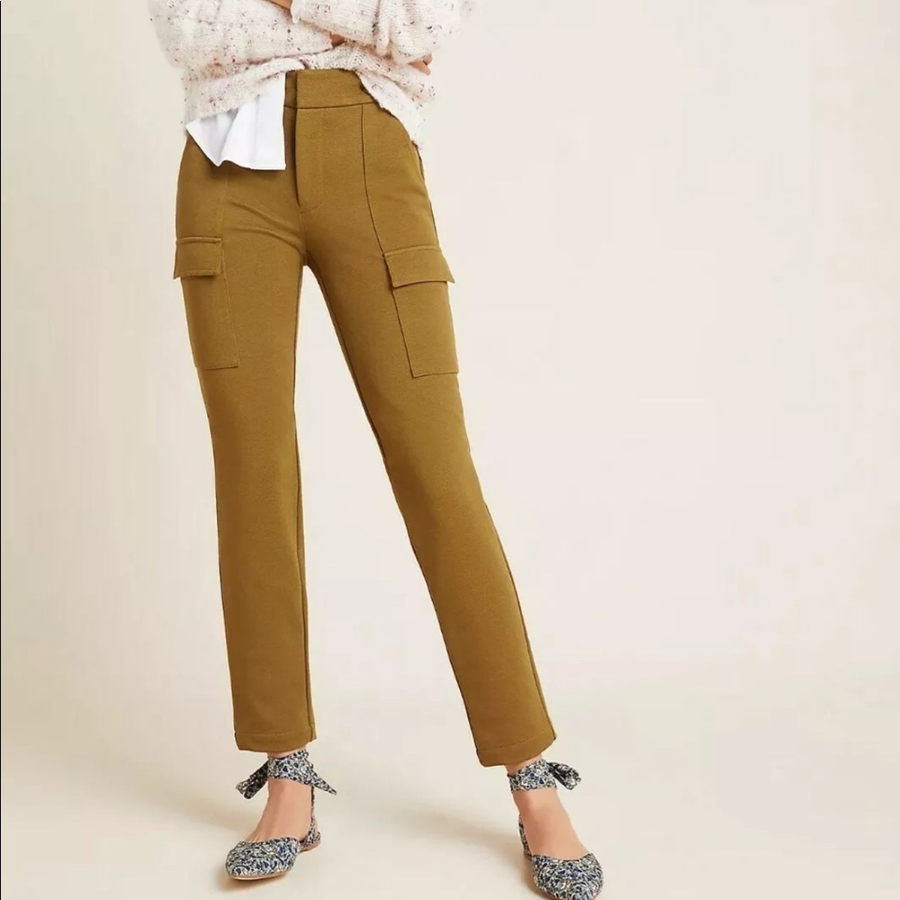 NWT Anthropologie The Essential Knit Cargo Pants